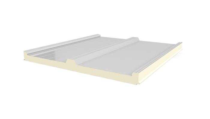 Cap Profile 3 Ribs Metal Sheet-Polyurethane Panel
